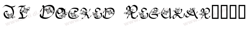 JI Docked Regular字体转换